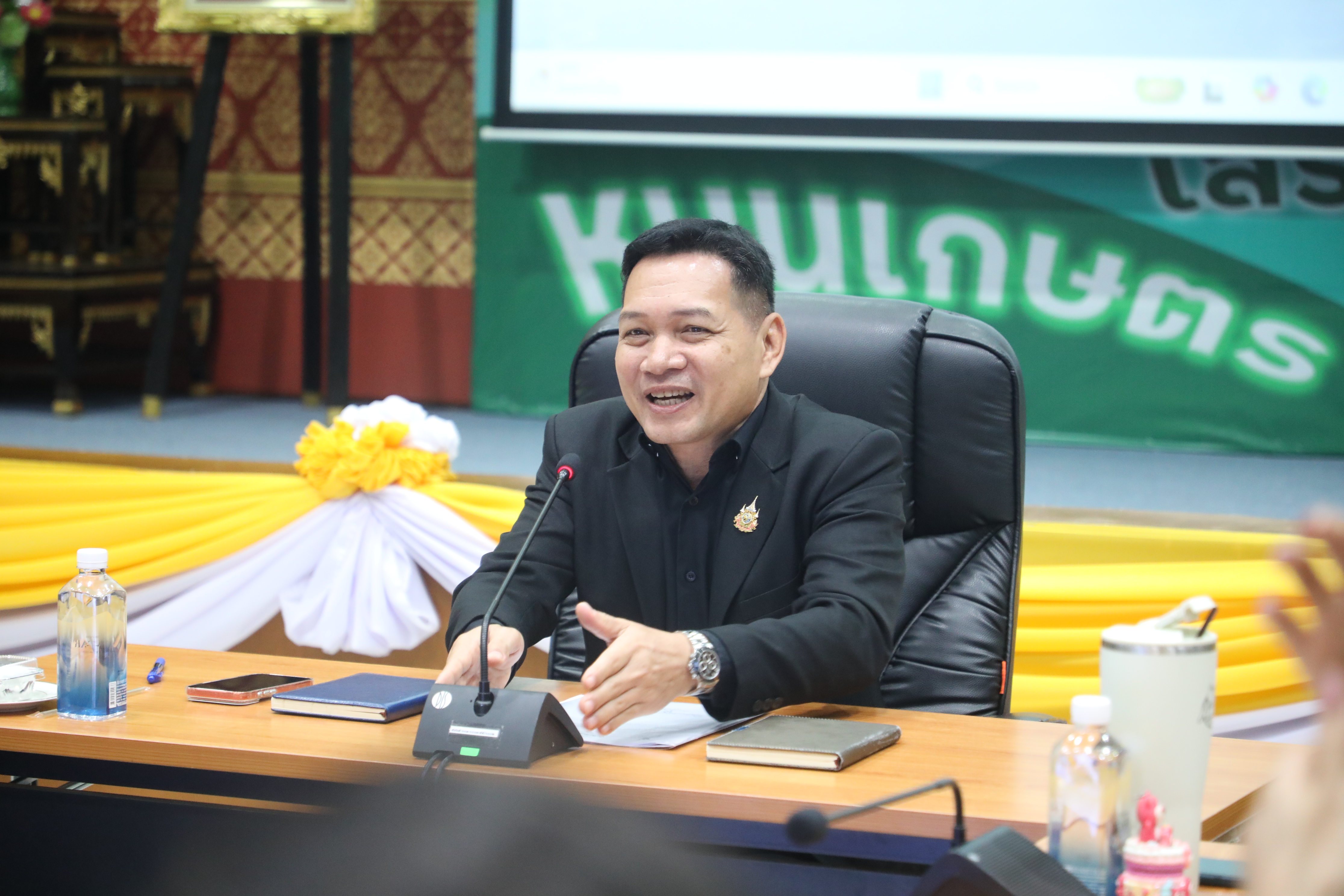 title - สบท. เปิดประชุมภายในสำนักบริหารกองทุน